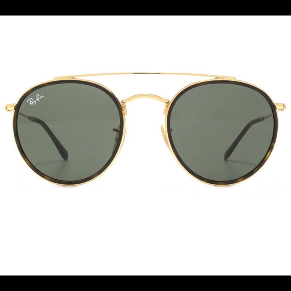 Ray Ban round double bridge glasses